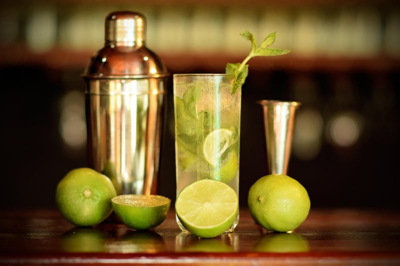Chai-infused Mojito